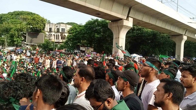 শাহবাগে সম্প্রীতি সমাবেশ থেকে সাম্য ও মানবিক দেশ গড়ার শপথ