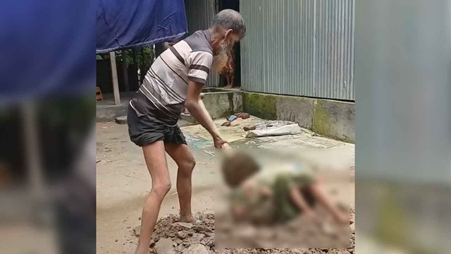 স্ত্রীকে জীবন্ত পুঁতে ফেলার ভিডিও নিয়ে যা জানা গেল