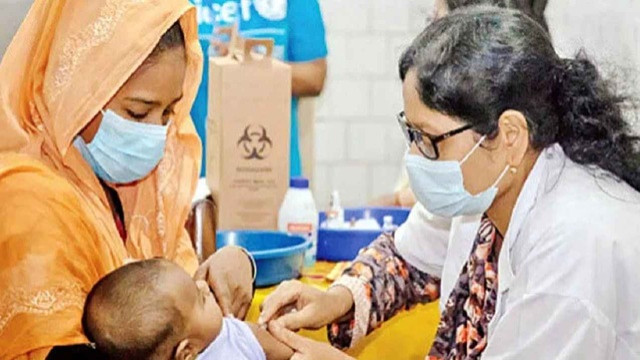 বিনা মূল্যে ৫ কোটি শিশু টাইফয়েড টিকা পাবে ১ সেপ্টেম্বর থেকে