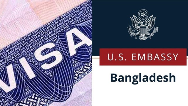 ভিসা নিয়ে যে বার্তা দিল ঢাকার মার্কিন দূতাবাস