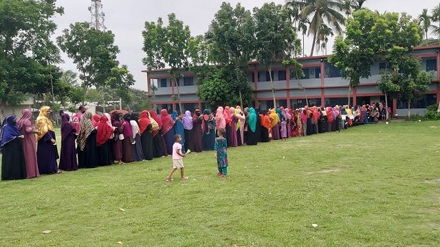 চতুর্থ ধাপে ৬০ উপজেলায় ভোট শুরু