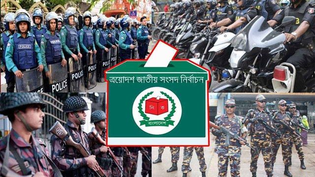 ৮ ফেব্রুয়ারি থেকে সাত দিন মাঠে থাকবে আইনশৃঙ্খলা বাহিনী