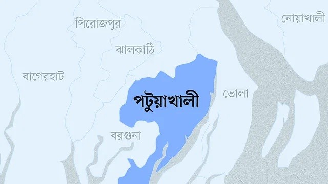 পটুয়াখালীতে মাছ চুরি দেখে ফেলায় এক যুবককে কুপিয়ে জখম