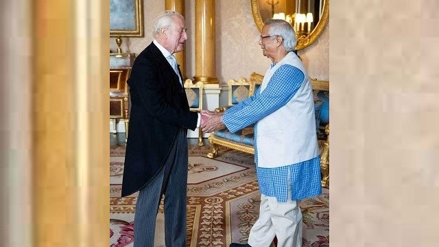 রাজা চার্লসের সঙ্গে প্রধান উপদেষ্টার সাক্ষাৎ