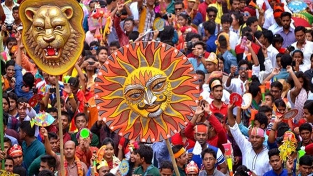 আনন্দ শোভাযাত্রা শুরু সকাল ৯টায়